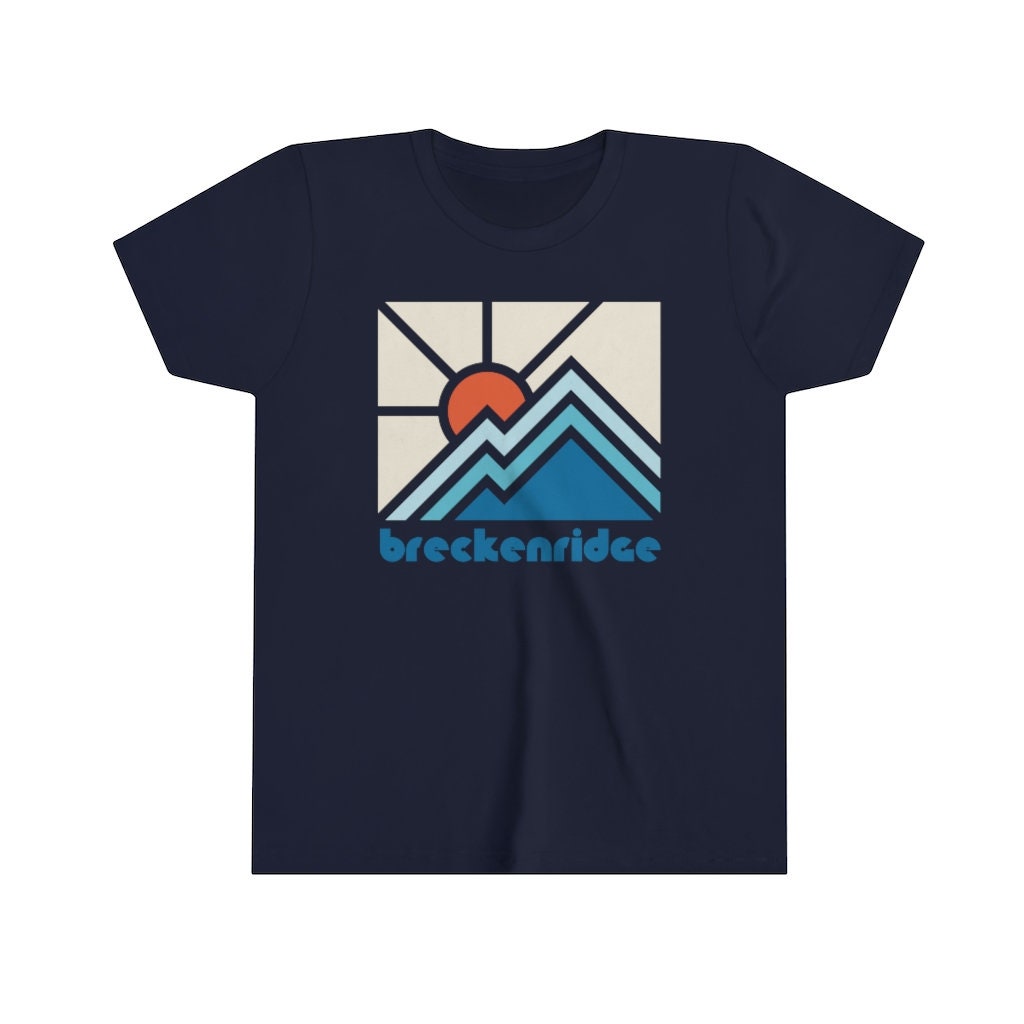 Breckenridge Colorado Youth TShirt Minimal Mountain Unisex Kids Breckenridge Youth Shirt Personalization Available Graphic Tee – Cozy Vibes · Must-Have Style