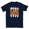 Halloween Ghost Retro Stay Spooky Unisex T Shirt Graphic Tee – Warm & Stylish · Trending Graphic Apparel