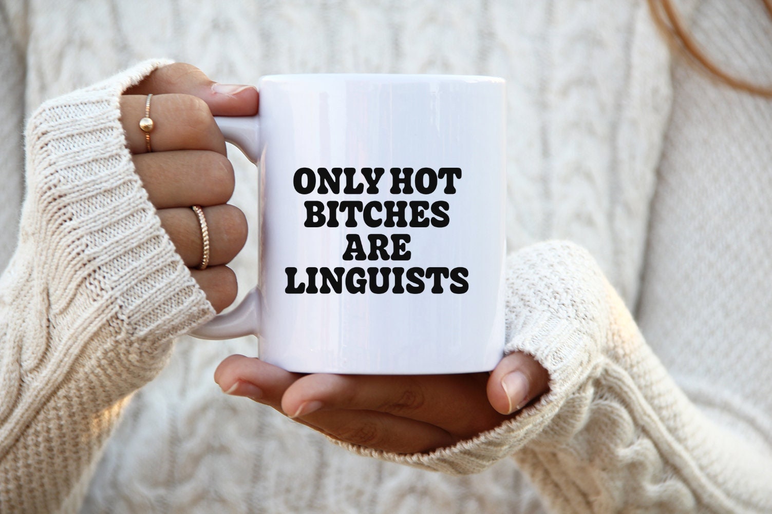 Linguistics Linguist Graduation Mug Gifts Funny Coffee Cup Men Women Him Her Graphic Tee – Soft Feel · High-Quality Print