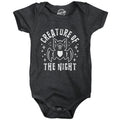 Creature Of The Night Vampire Halloween Baby ROMPER Baby Halloween Costume Halloween Baby Shower Gift Halloween Clothes Bat Costumes Graphic Tee – Soft Feel · Trending Graphic Apparel