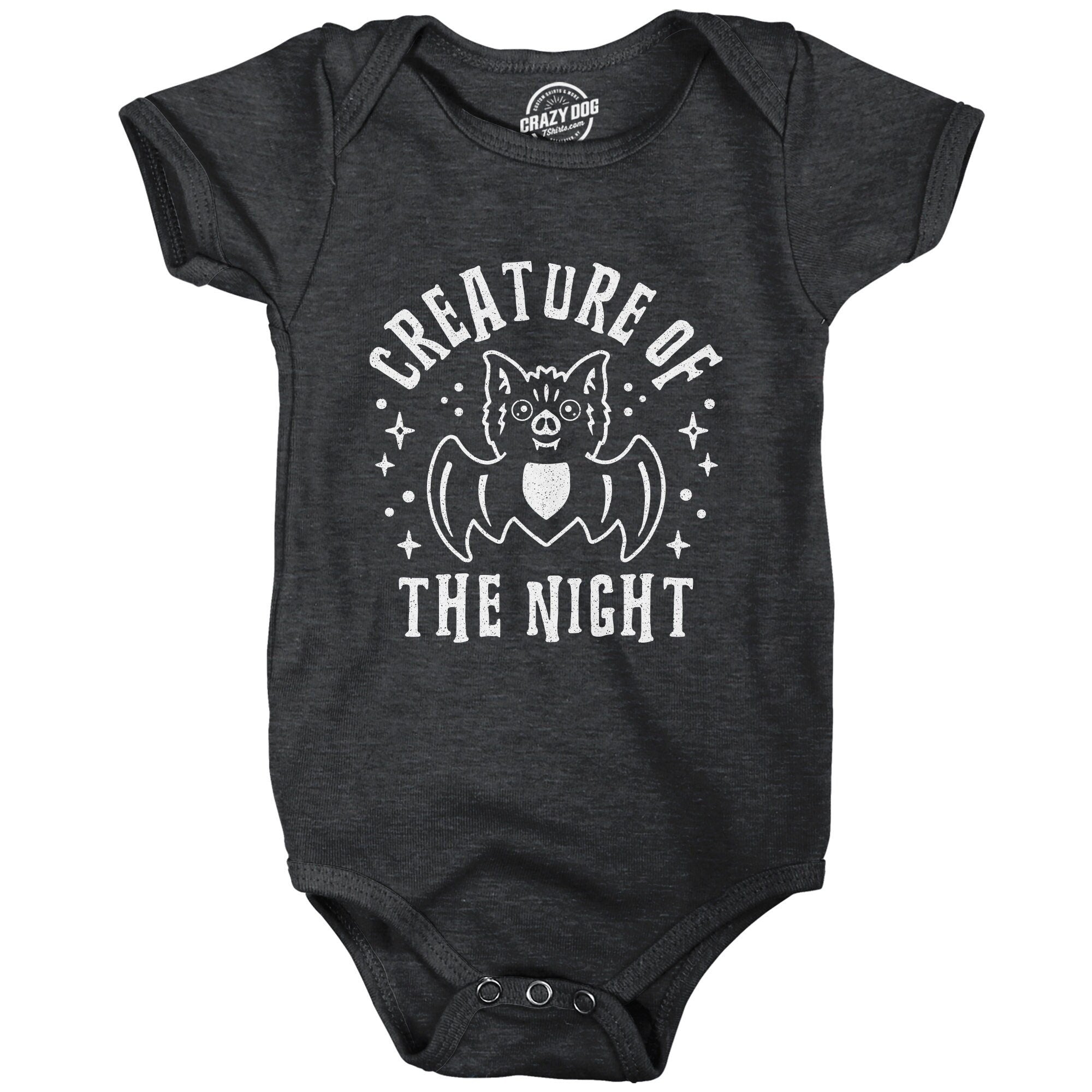 Creature Of The Night Vampire Halloween Baby ROMPER Baby Halloween Costume Halloween Baby Shower Gift Halloween Clothes Bat Costumes Graphic Tee – Soft Feel · Trending Graphic Apparel