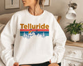 Telluride Colorado Sweatshirt Mountain Sunset Unisex Telluride Sweatshirt Personalization Available Sweatshirt – Soft Feel · Great Gift For Fans