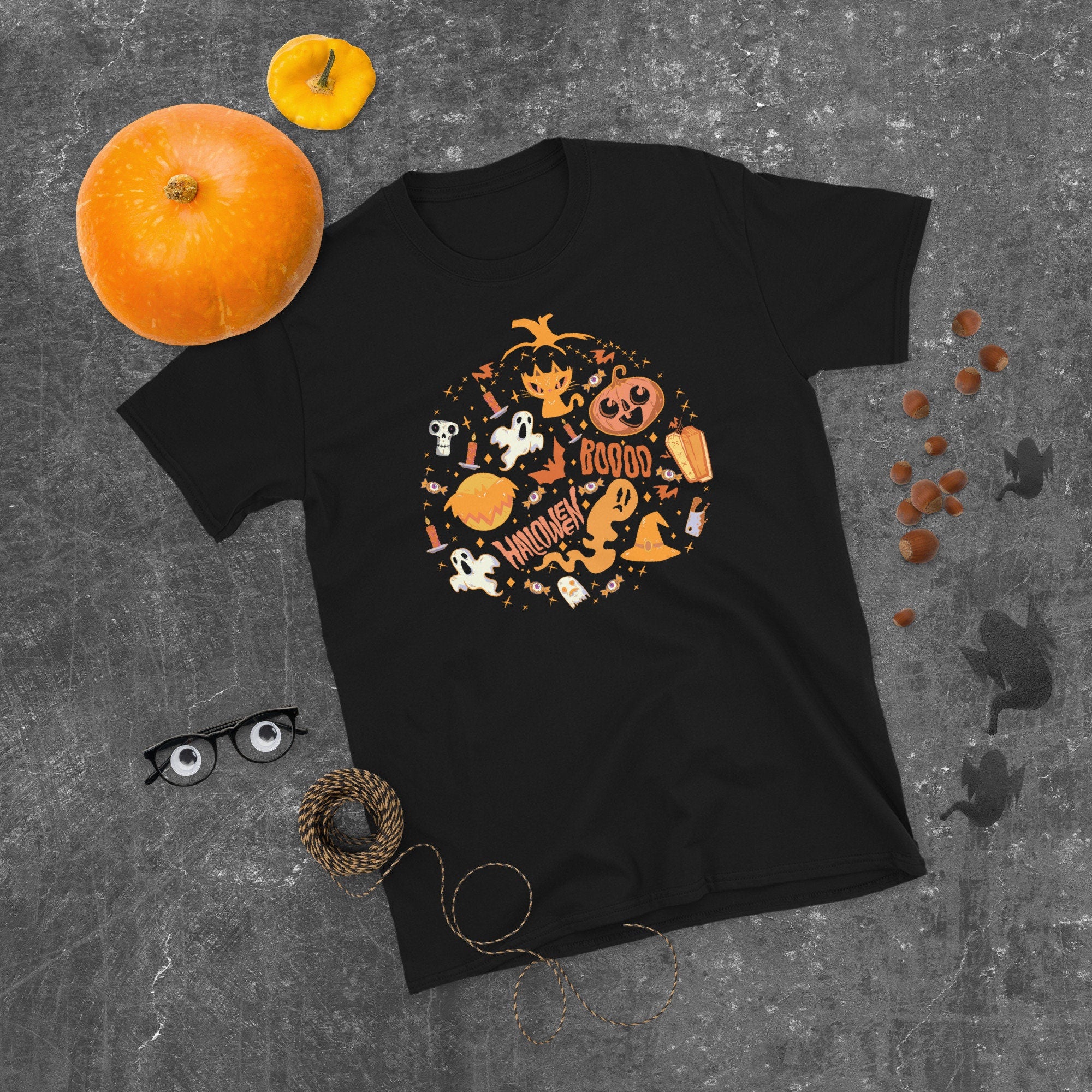 Spooky Halloween Pumpkin Shirt Graphic Tee – Fan Favorite · Trending Graphic Apparel