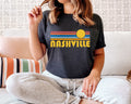 Nashville Tennessee Shirt Retro Sunset Unisex Nashville TShirt Personalization Available Graphic Tee – Warm & Stylish · Must-Have Style