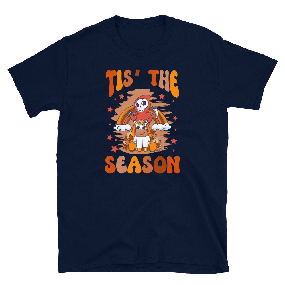 This is the Season Shirt Halloween Unicorn Graphic Tee – Easygoing Wear · Top Pick For Any Outfit