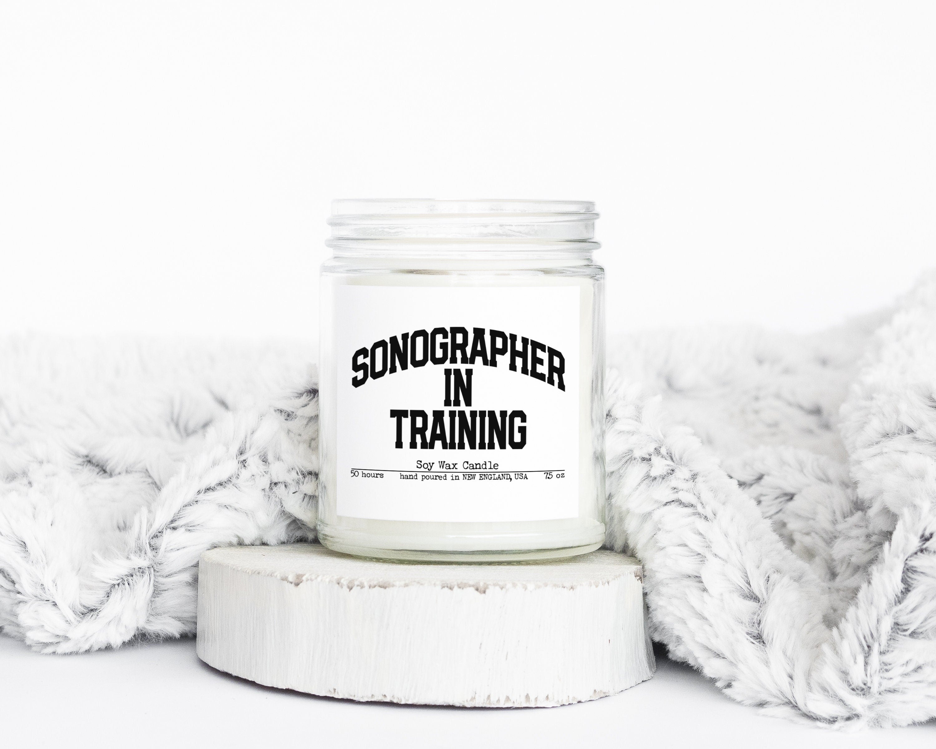 Sonographer Sonography Future School Student Gifts Funny Candle Housewarming Soy Wax Scented Decor Graphic Tee – Premium Graphic · Must-Have Style