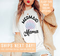 Mermaid Mama Shirt Gift For First Mothers Day Mermaid Themed Party Shirt Mothers Day Gift TeeMermaid Mom ClothingUnder The Sea Party Tee Graphic Tee – Soft Feel · Great Gift For Fans