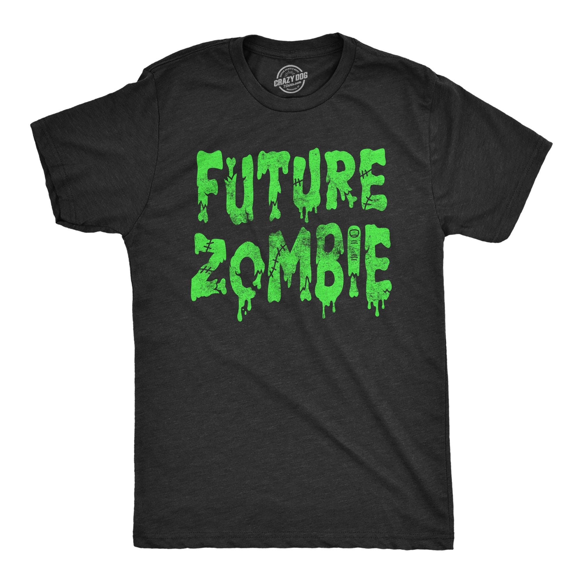 Zombie TShirt Future Zombie We Want Your Brains Dead Shirt Horror T Shirt Funny Shirts Funny Halloween Mens Shirt Graphic Tee – Soft Feel · Must-Have Style