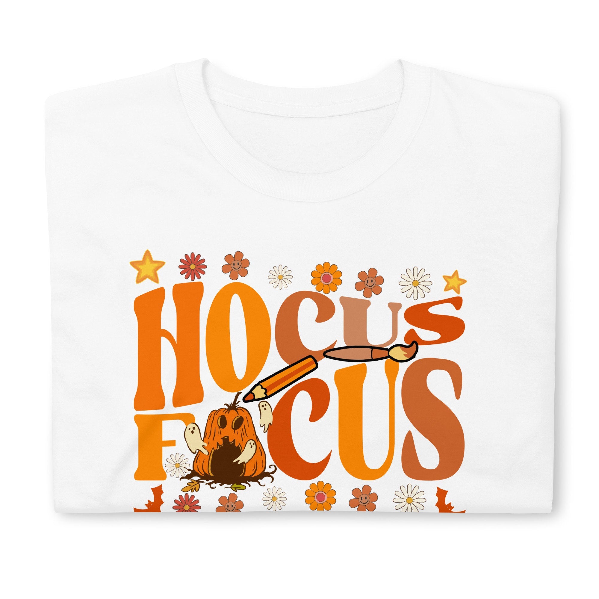 Hocus Focus Halloween Teacher Shirt Graphic Tee – Easygoing Wear · Top Pick For Any Outfit