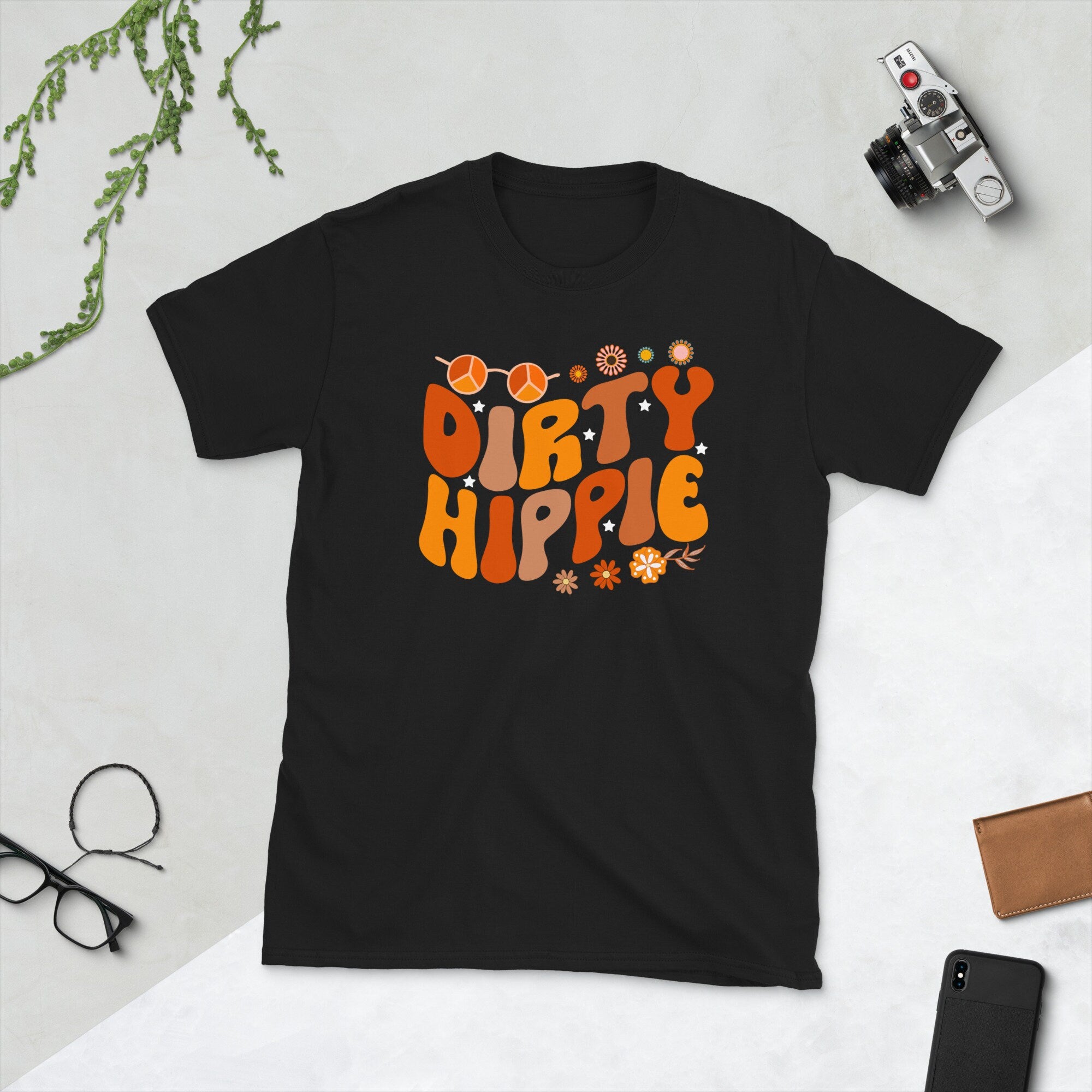 Dirty Hippie Retro Shirt Graphic Tee – Bold Style · Perfect For Daily Wear