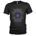 Norse Runestones Valknut Men39s Organic Cotton T Shirt Graphic Tee – Everyday Comfort · Great Gift For Fans