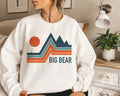 Big Bear California Sweatshirt Unisex Retro Crewneck Big Bear Sweatshirt Personalization Available Sweatshirt – Easygoing Wear · Must-Have Style