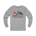 Snowmass Colorado Long Sleeve Shirt Retro Mountain Unisex Snowmass Shirt Personalization Available Graphic Tee – Premium Graphic · High-Quality Print