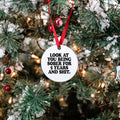 5 Years Sober Sobriety Anniversary Clean Recovery Gifts Ornament Round Christmas Stocking Stuffer Graphic Tee – Easygoing Wear · Must-Have Style