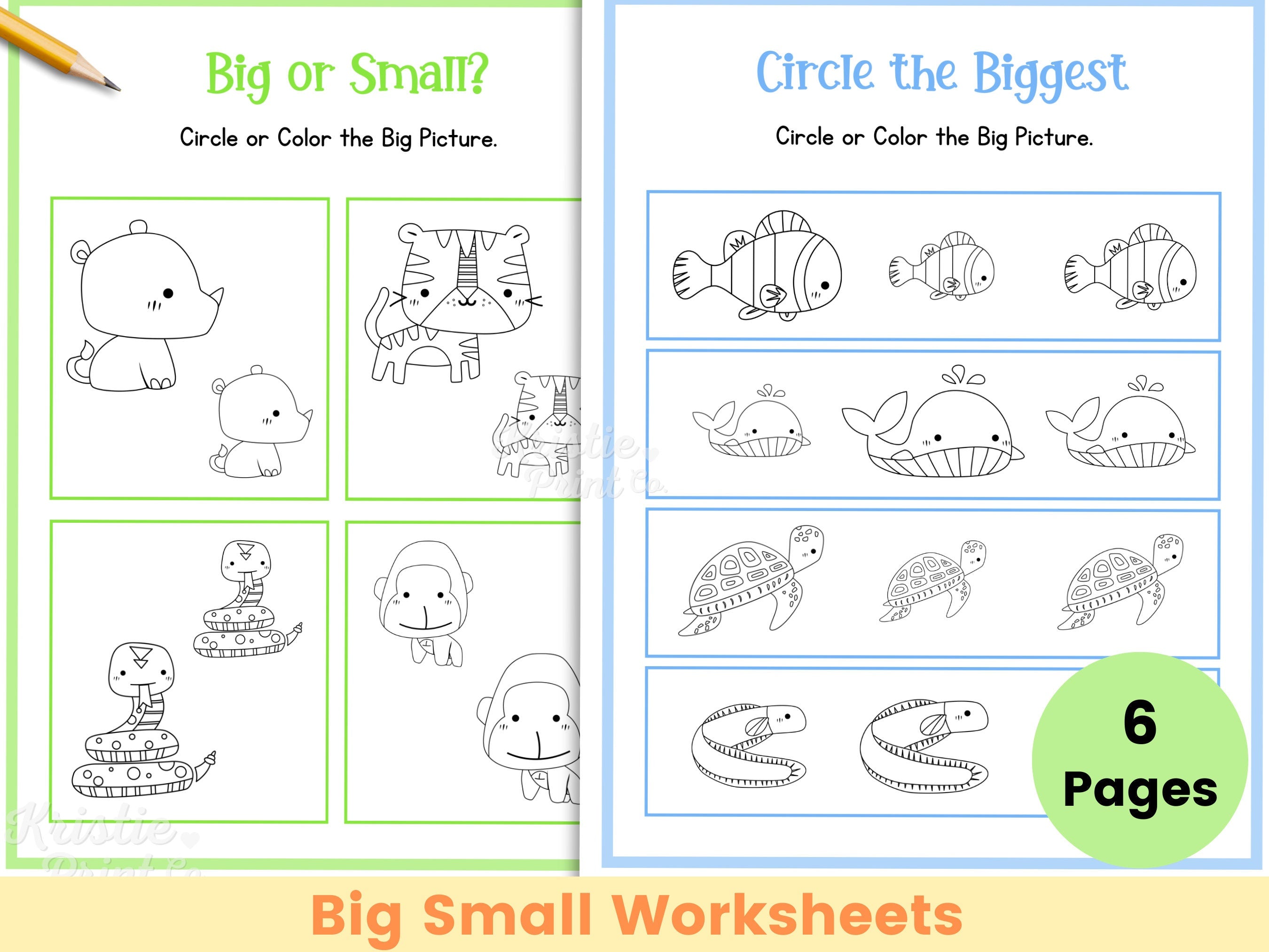 Big Small Worksheets Preschool Worksheets for Kids Kindergarten Worksheets Homeschool Worksheets Preschool Worksheets for Toddlers Graphic Tee – Aesthetic Look · Great Gift For Fans