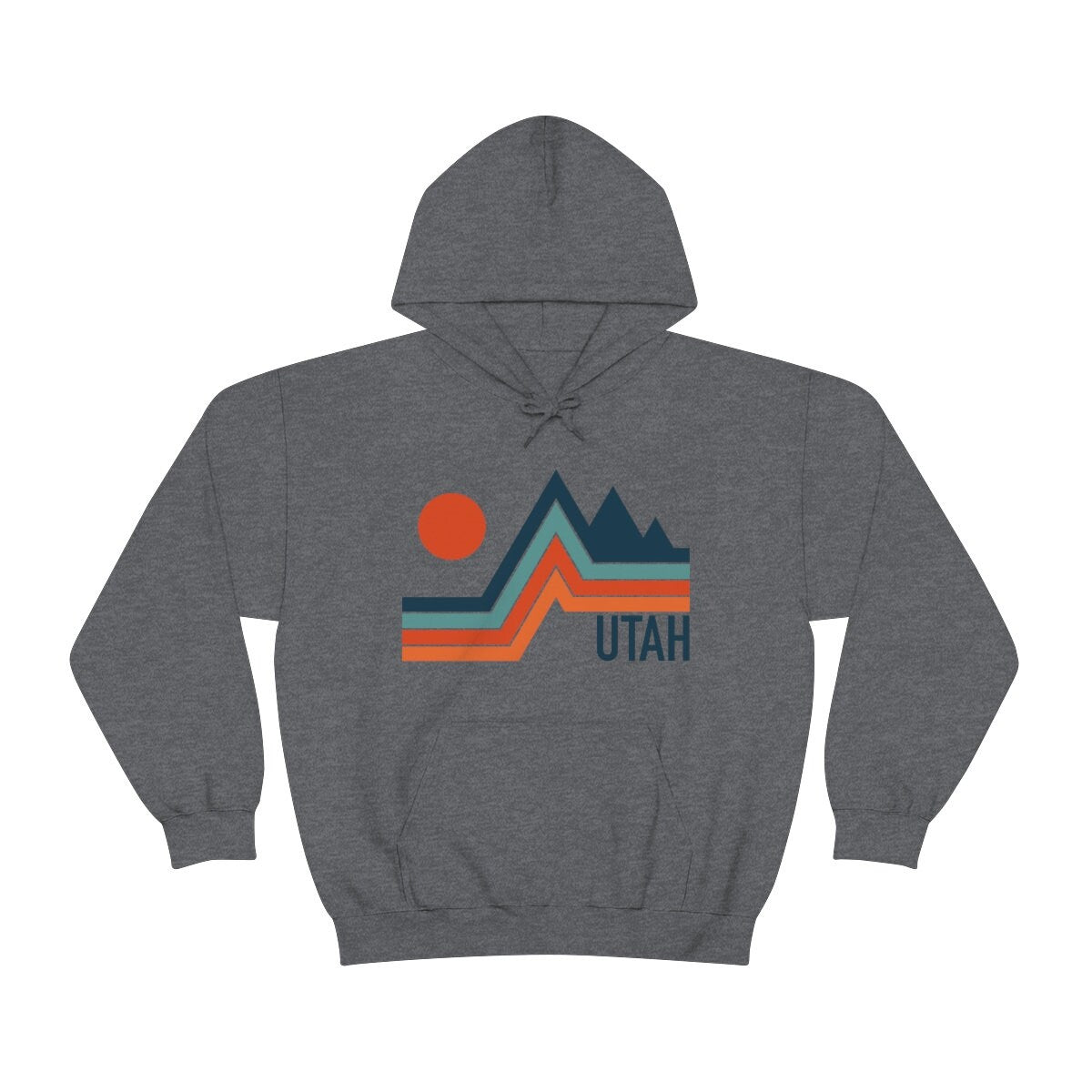 Utah Hoodie Retro Unisex Utah Hoodie Sweatshirt Personalization Available Hoodie – Easygoing Wear · Top Pick For Any Outfit