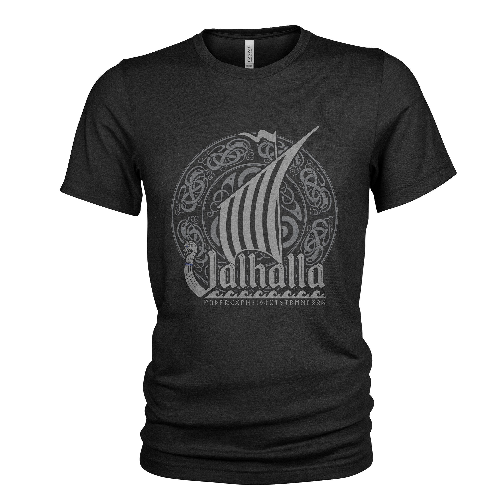Vikings Valhalla Men39s Organic Cotton T Shirt Graphic Tee – Fan Favorite · High-Quality Print