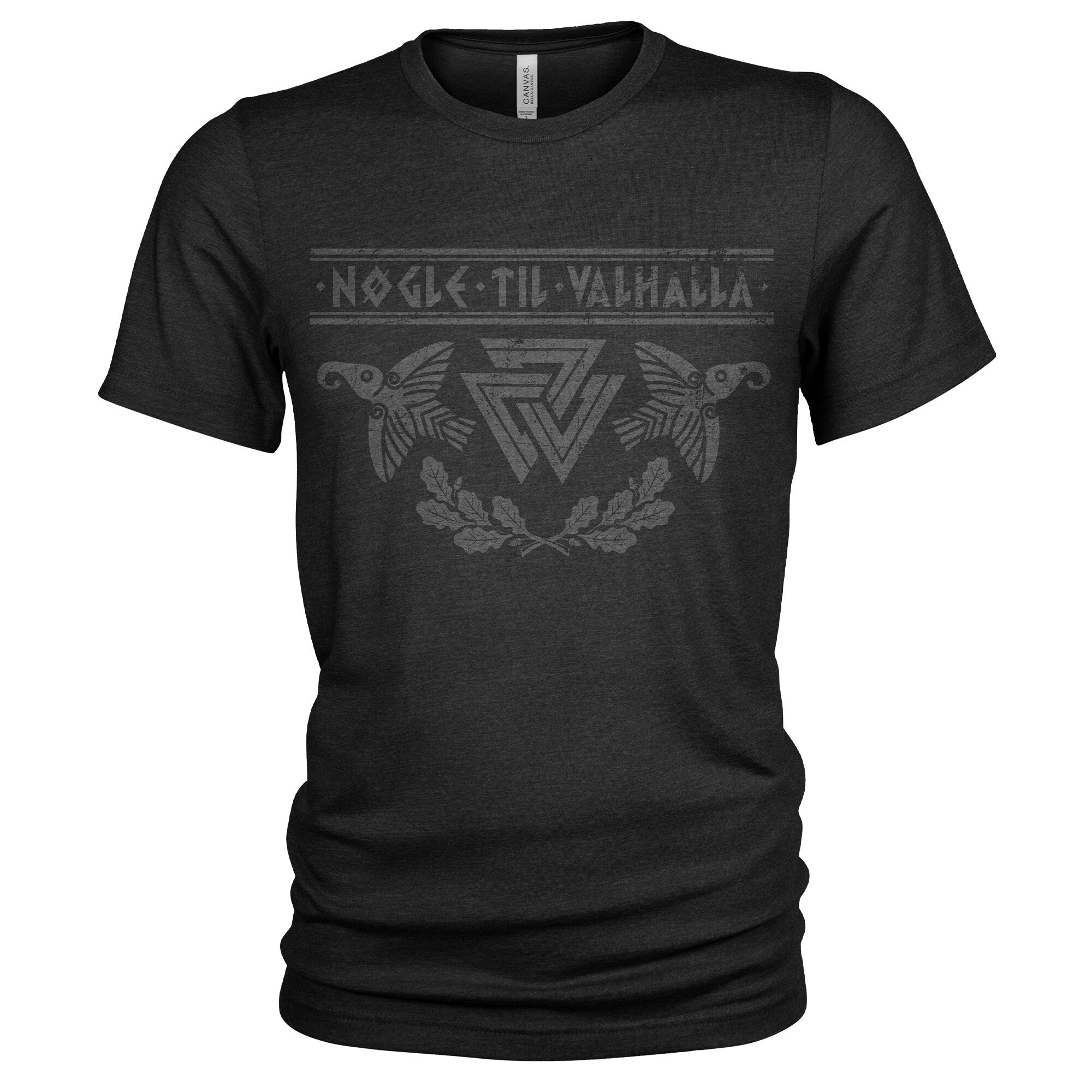 Vikings Valhalla Glyph Men39s Organic Cotton T Shirt Graphic Tee – Warm & Stylish · Great Gift For Fans