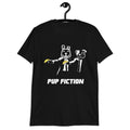 Pup Fiction Shirt Puppy T Shirt Pup Mom Shirt Pup Dad Short Sleeve Unisex T Shirt Graphic Tee – Everyday Comfort · High-Quality Print