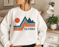 California Sweatshirt Unisex Retro California Crewneck Sweatshirt Personalization Available Sweatshirt – Soft Feel · Must-Have Style