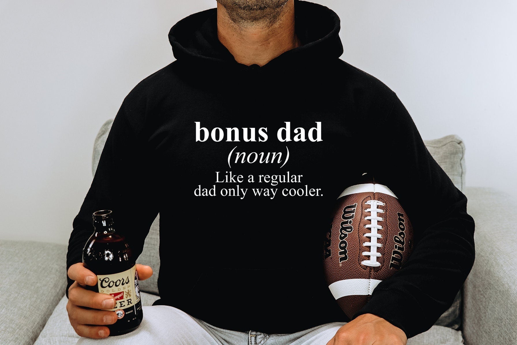 Bonus Dad Stepdad Step Dad Fathers Day Definition Gifts Hoodie Funny Jumper Hooded Sweatshirt Him Her Unisex Sweater Shirt Hoodie – Premium Graphic · Trending Graphic Apparel