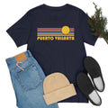 Puerto Vallarta Mexico TShirt Retro Sunrise Adult Unisex Puerto Vallarta T Shirt Personalization Available Graphic Tee – Aesthetic Look · Perfect For Daily Wear