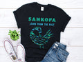 Sankofa Shirt Sankofa Gift Adinkra Symbol Sankofa Bird Shirt African Symbol Gift Black History Month Black Pride African Heritage Tee Graphic Tee – Bold Style · Top Pick For Any Outfit
