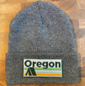 Oregon Beanie Adult Retro Camp Oregon Hat Personalization Available Graphic Tee – Cozy Vibes · Must-Have Style