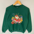 Vintage Hanes Tag Snowman Big Logo Printed Sweatshirt Crewneck Christmas Sweater Colour Green Size Medium Sweatshirt – Bold Style · Trending Graphic Apparel