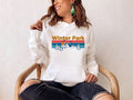 Winter Park Hoodie Retro Mountain Sun Unisex Winter Park Colorado Hoodie Sweatshirt Personalization Available Hoodie – Aesthetic Look · Perfect For Daily Wear
