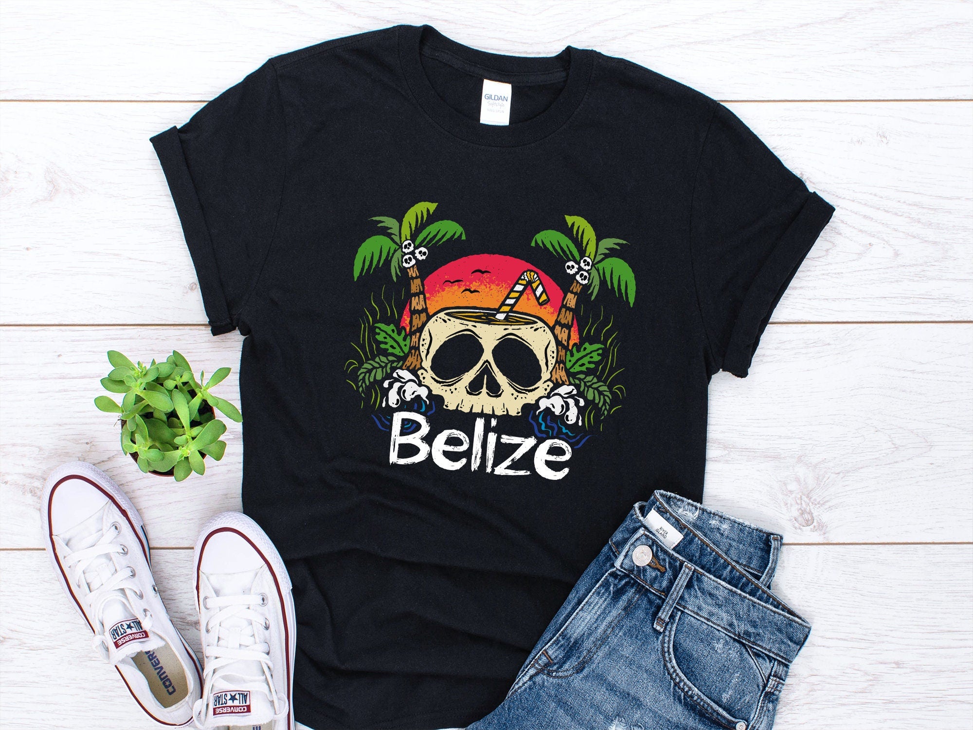 Belize Travel Shirt Belizean T Shirt Belize Shirt Belize Gift Caribbean Tee Belize Sunset Shirt Summer Travel Trip Vacation Shirt Graphic Tee – Everyday Comfort · Must-Have Style