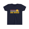 Bella Canvas San Diego Youth TShirt Retro Sun California Kid39s TShirt Personalization Available Graphic Tee – Fan Favorite · High-Quality Print