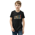 Choose Your Weapon Retro Evolution of Chess Youth Short Sleeve T Shirt Graphic Tee – Fan Favorite · Trending Graphic Apparel