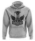 Men39s Viking Hammer of Thor Asgard Hoodie Hoodie – Feel-Good Design · Perfect For Daily Wear