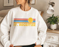 St Augustine Florida Sweatshirt Retro Sunrise Unisex St Augustine Sweatshirt Personalization Available Sweatshirt – Soft Feel · Trending Graphic Apparel