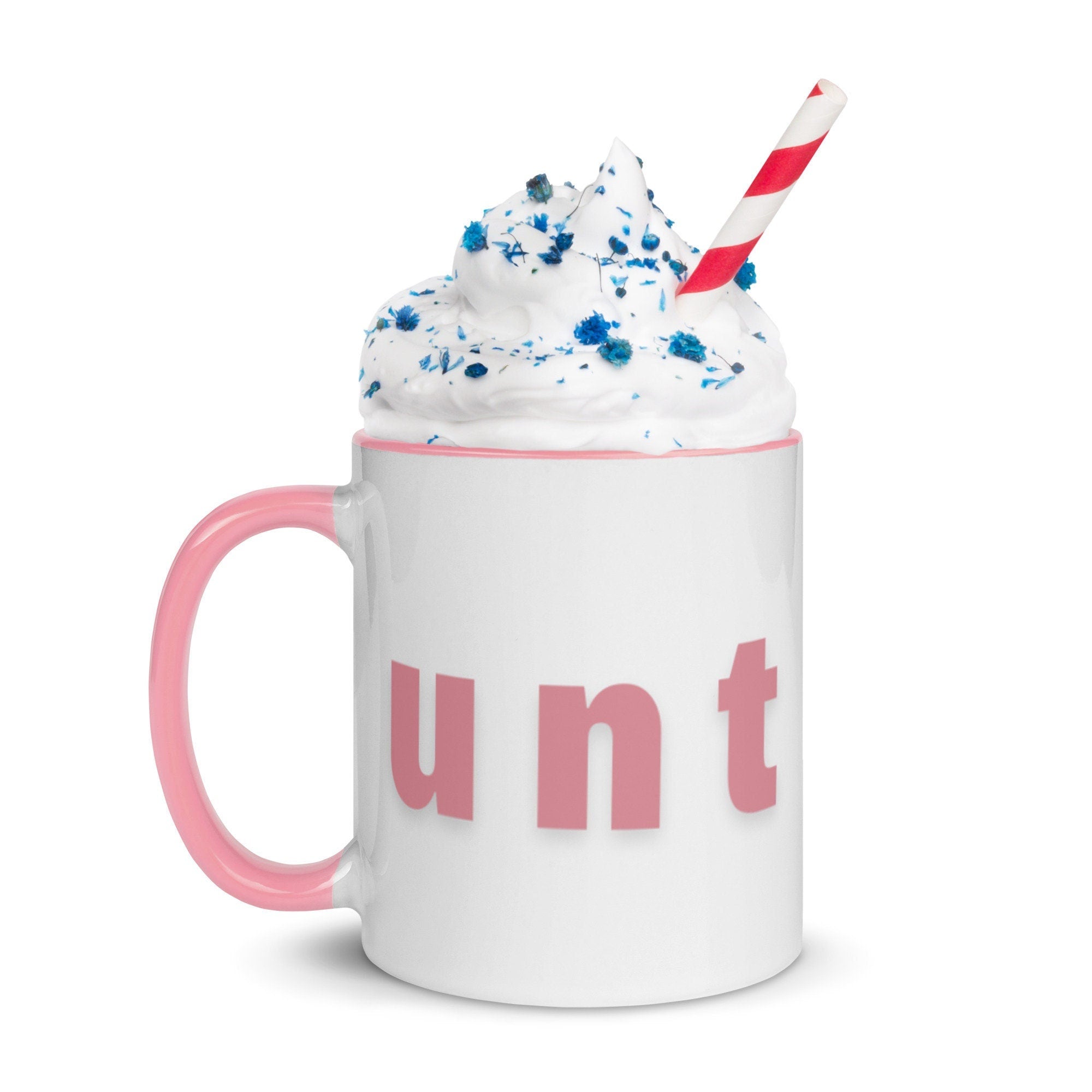 Unt Rude Offensive Gag Mug with Color Inside Graphic Tee – Fan Favorite · Top Pick For Any Outfit