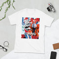 Red Wave Coming Short Sleeve Unisex T Shirt Graphic Tee – Soft Feel · Perfect For Daily Wear
