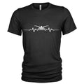 Heartbeat Unisex Organic Cotton T Shirt for Swimmers Sea lake Swimming Cold Water Swim 4707 Graphic Tee – Warm & Stylish · Trending Graphic Apparel