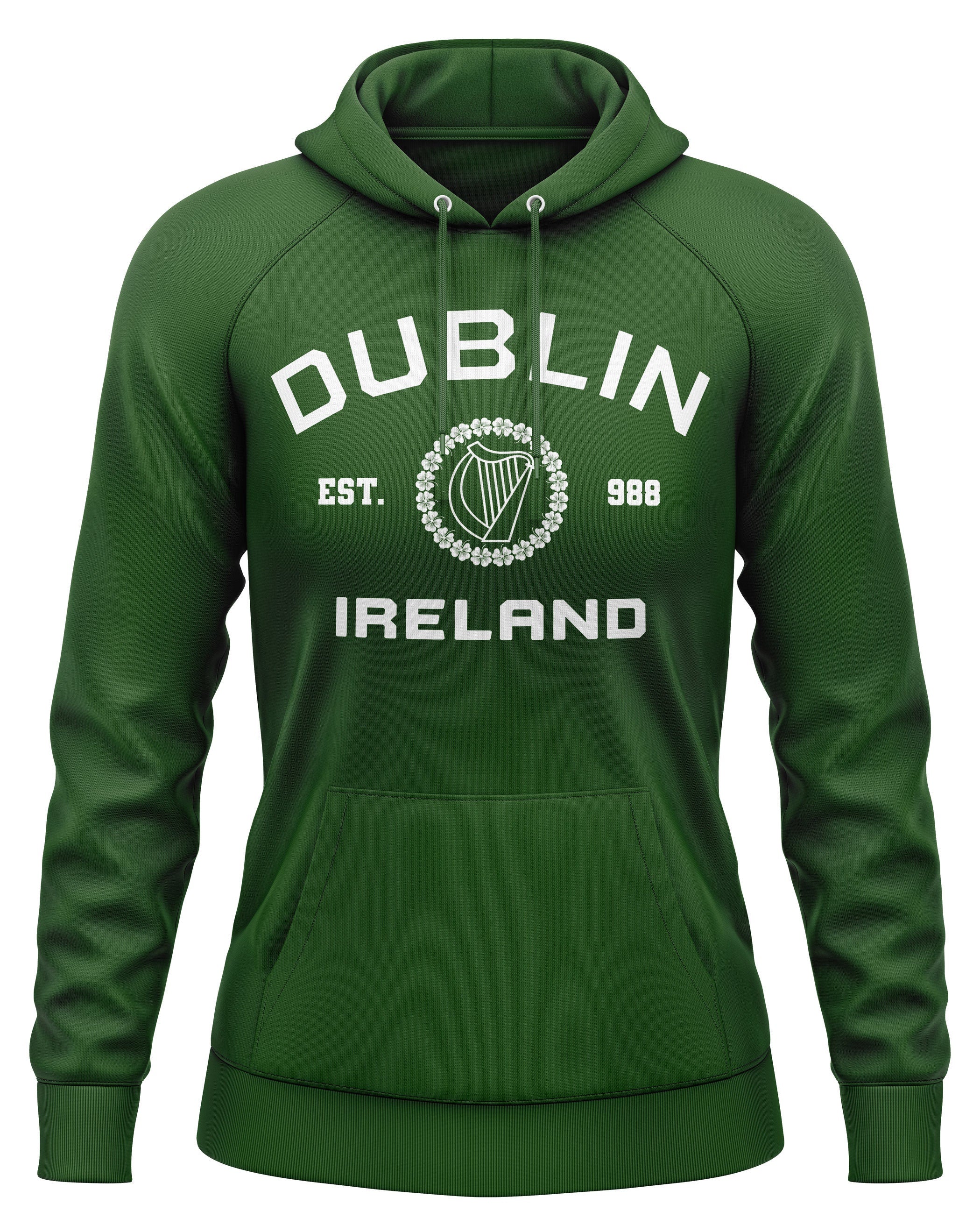 Dublin Ireland College Varsity Women39s Slim Fit Hoodie 4714 Hoodie – Feel-Good Design · Perfect For Daily Wear
