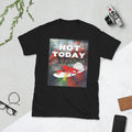 Not Today Satan Short Sleeve Unisex T Shirt Graphic Tee – Aesthetic Look · Trending Graphic Apparel