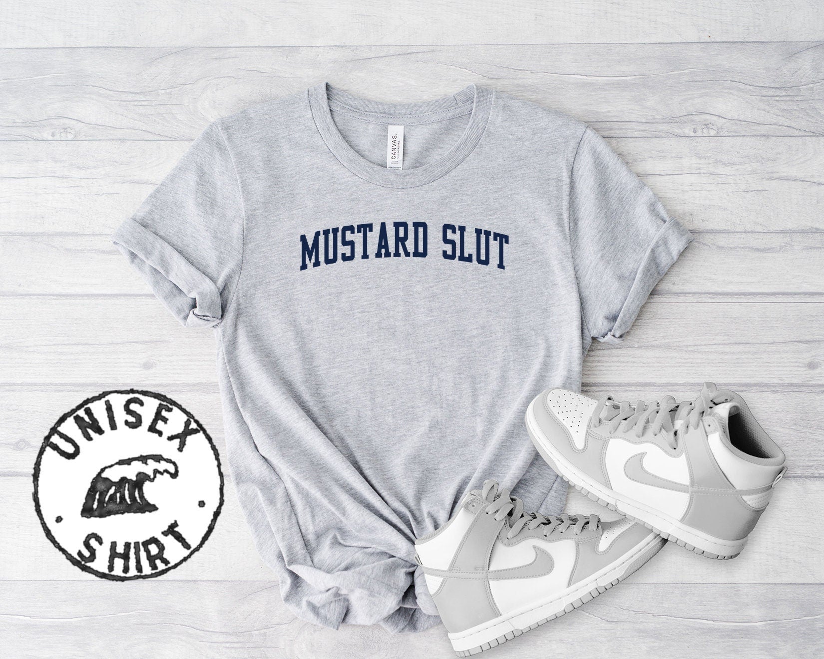Mustard Slut Addict Lover Shirt Gifts Funny Tee Tshirt Men Women Him Her Graphic Tee – Easygoing Wear · Must-Have Style