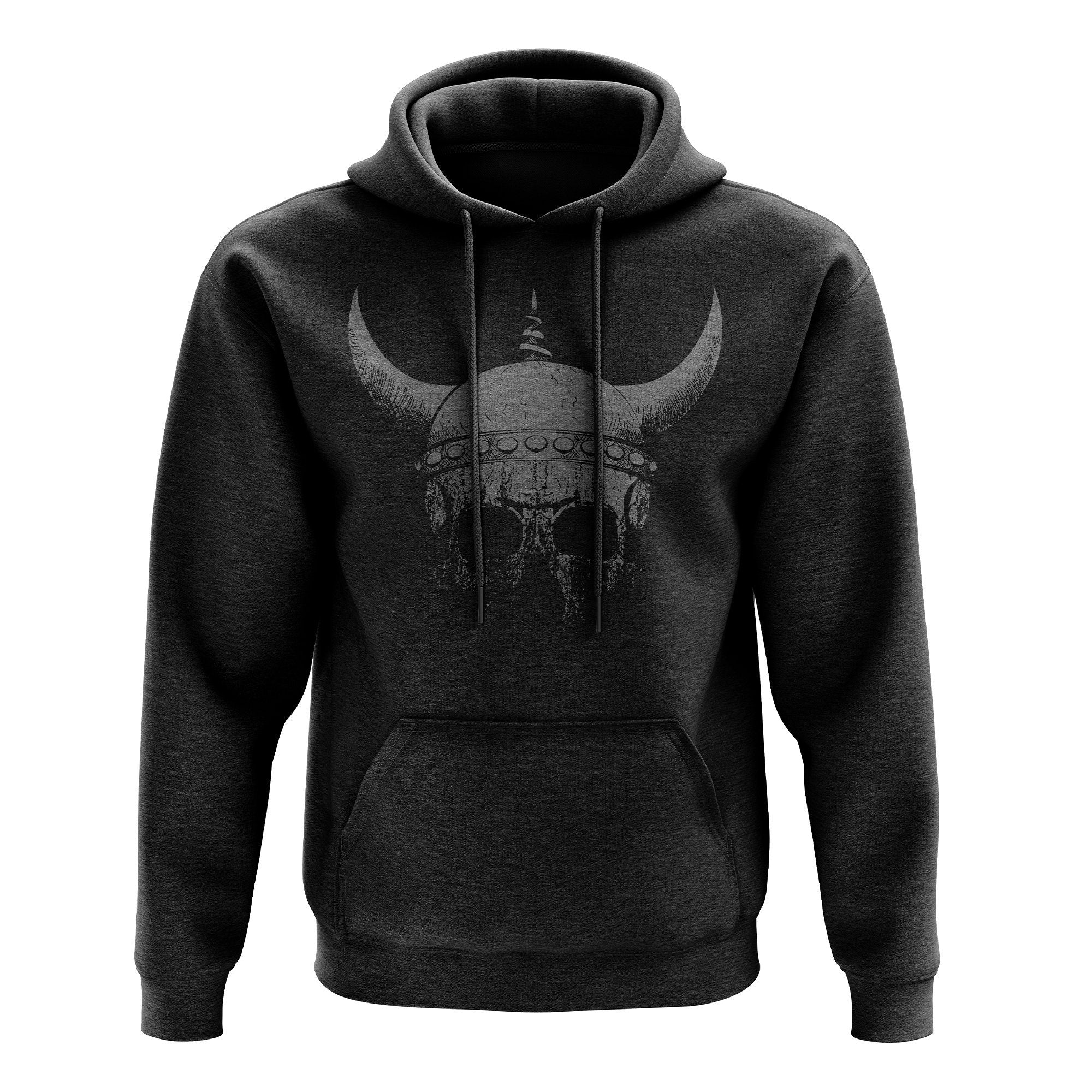 Men39s Viking Hoodie Berserker Raider Skull Norse Mythology Hoodie – Easygoing Wear · Trending Graphic Apparel