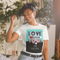 Love Forever Or Never Short Sleeve Unisex T Shirt Graphic Tee – Bold Style · High-Quality Print