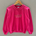 Vintage Gildan Tag Michigan Spellout Logo Embroidered Sweatshirt Crewneck Pullover Sweater Michigan Colour Pink Size Medium Sweatshirt – Premium Graphic · Trending Graphic Apparel