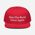 Make The World Great Again Snapback Hat Graphic Tee – Cozy Vibes · Trending Graphic Apparel