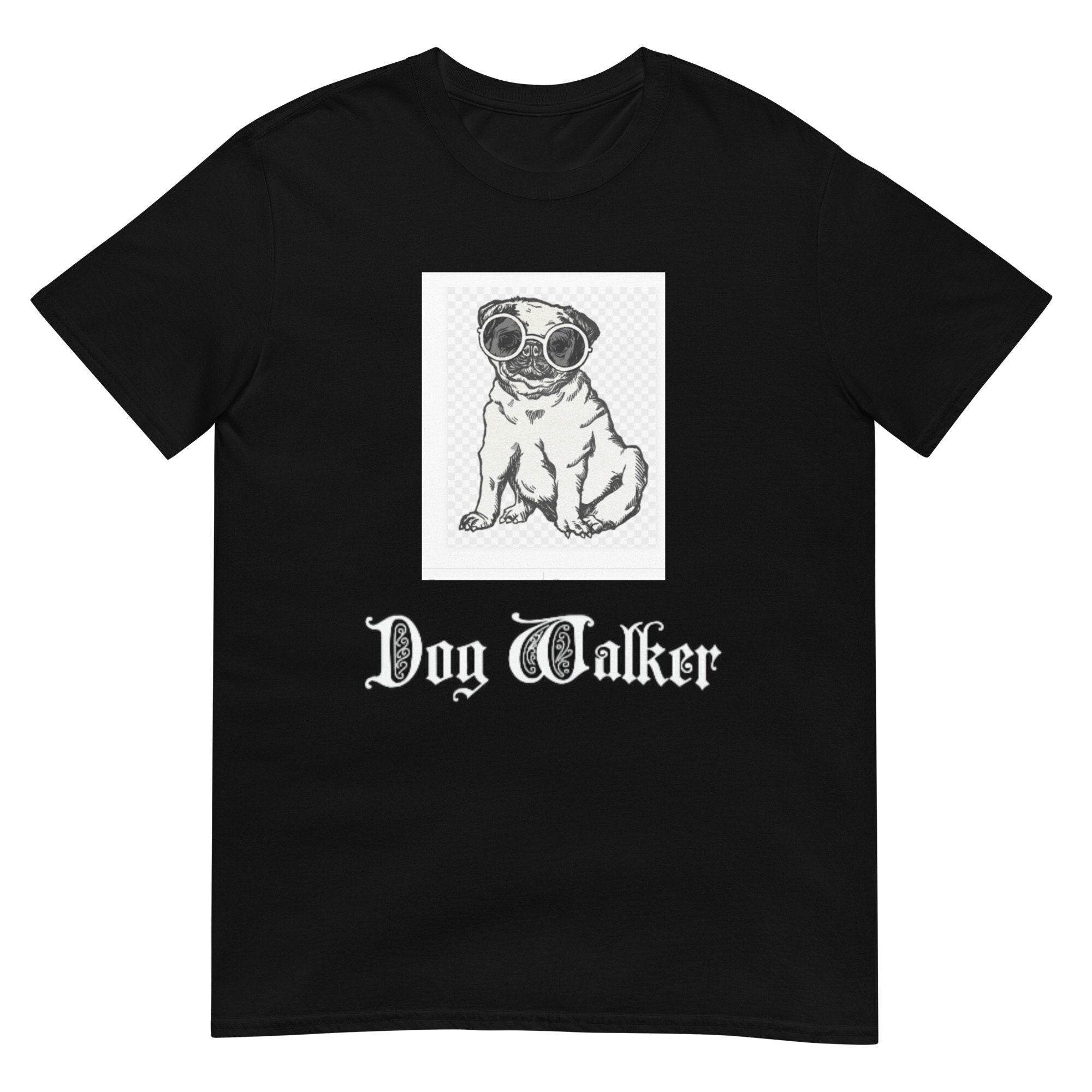 Dog Walker Short Sleeve Unisex T Shirt Graphic Tee – Feel-Good Design · Trending Graphic Apparel