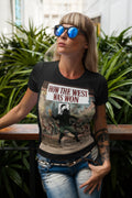 The Fall Of Western Civilization Shirt How The West Was Won Short Sleeve Unisex T Shirt Graphic Tee – Bold Style · Top Pick For Any Outfit