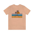 Carlsbad California TShirt Retro Palm Tree Unisex Carlsbad Shirt Personalization Available Graphic Tee – Fan Favorite · Must-Have Style