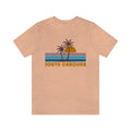 South Carolina TShirt Retro Palm Tree Unisex South Carolina Shirt Personalization Available Graphic Tee – Soft Feel · High-Quality Print
