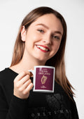 Irish Passport White glossy mug Graphic Tee – Aesthetic Look · Trending Graphic Apparel